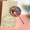 Fabricante Espejo de Mano Pequeño Fresco Espejo de Maquillaje Celebridad de Internet Panda Souvenir Cultural y Creativo de Xi'an Artesanías de Viaje Venta al por Mayor
