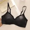 Base Líquida Invisible Sin Costuras para Busto Grande que Hace que Parezca Más Pequeño, Copa sin Espacio, Push-Up, Sujetador Cómodo de Una Pieza Bl2538