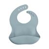 Babero de silicona para niños, babero de comida tridimensional, babero para comer para bebés, babero de comida impermeable y antisuciedad, fabricante en stock.
