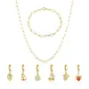 Collar Colgante de la Serie de Frutas DIY Más Vendido Transfronterizo para Mujeres Estilo Dulce y Fresco Europeo y Americano Ins Cadena Versátil para Clavícula de Viajero