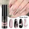Set de Gel para Dibujo con Línea Metálica para Uñas Transfronterizo Gel para Pintura Francesa Gel para Dibujo de Líneas Gel para Pintura de Bordes Gel de Fototerapia de Espejo Esmalte de Uñas Gel