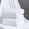 Hotel hotel toalla absorbente algodón engrosado algodón de 21 hilos toalla blanca de algodón casa de huéspedes fábrica de lino al por mayor