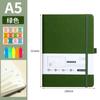 Libreta de Correa Transfronteriza Personalizada Patrón de Tela Engrosada Línea Horizontal Negocios Oficina Libro de Mano Traje Cuaderno de Cuero