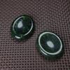 Fábrica de Base Cushion King Medicine Atacado Fornecimento ao Vivo Magnético Ativo Tinta de Xizang Jade Verde Escuro Padrão de Cobra Máscara de Olho de Jade de Xizang