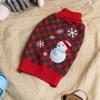 Outono e Inverno Natal Pet Cachorro Grande e Médio Bulldog Francês Schnauzer Cachorro Pequeno Roupas Quentes Fofas Atacado