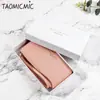 Cartera Porta Tarjetas Caja de Regalo, Cartera de Longitud Media con Billetera para Monedas, Cartera Corta, Caja Larga y Corta, Caja de Regalo Blanca