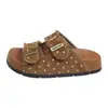 Nuevas Chanclas de Plataforma Antideslizantes de Lunares para Mujer, Estilo Francés, Sandalias de Vacaciones de Suela Gruesa 2026