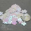 Aretes DIY Joyería Pieza de Flor Pequeña Accesorios Maquillaje Lentejuelas Láser Flor Pequeña Tocado de Novia Material