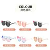 Nuevas Gafas de Sol Infantiles de Moda Ojo de Gato, Lindas Gafas de Sol con Lazo para Bebé Niña Anti-UV