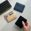 Portatarjetas de cuero PU transfronterizo en stock con múltiples ranuras para tarjetas de identificación y tarjetas bancarias, portatarjetas compacto, exquisito y portátil