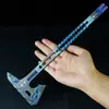 Periféricos de Jogo Zona Negra 32cm Machado Tático Mar Negro Modelo de Arma Artesanato de Metal Personalizado Arma de Brinquedo Ornamentos