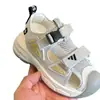 Sandalias Infantiles para Niños 2026 Nuevos Zapatos de Verano Transpirables Deportivas de Punta Cerrada Sandalias de Verano Finas para Niñas