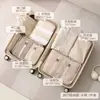 Set Popular Transfronterizo de Siete Piezas para Almacenamiento de Viaje, Bolso Tote de Compresión Portátil de Gran Capacidad, Bolsa para Empacar Equipaje