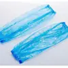 Mangas de plástico PE desechables, impermeables, a prueba de aceite y engrosadas, 100 piezas, para uso en la cocina, lavar verduras y mangas protectoras para el trabajo