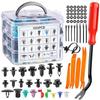 680 725 piezas hebilla en caja universal parachoques de coche tornillo reparación remache fijación accesorios traje