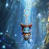 Produto Novo Transfronteiriço: Chaveiro Acrílico Temático Avatar 3 Fogo e Cinzas, um Acessório Essencial para Fãs do Filme, Pequeno Presente Criativo