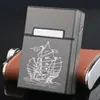 Nova Caixa de Cigarros de Metal com 20 Cigarros, Portátil Criativa à Prova de Umidade e Resistente à Pressão Embalagem Macia e Dura, Presente de Dia dos Namorados, Presente Corporativo