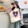 Sudadera infantil, nuevo modelo otoño 2026 para niños mayores, cálida, elegante, bloques de color, top para niñas, cuello redondo, manga larga, ropa infantil al por mayor