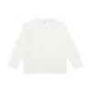 Yidao Roupas Vintage 2026 Outono Novo Estilo Americano Tendência Simples Cor Sólida Patchwork Estruturado Solta Casual Camiseta de Manga Longa