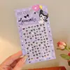 Novas Unhas Infantis Removíveis Vestíveis na Caixa para Meninas, Adesivos de Unha Removíveis, Adesivos de Unha Exquisitos de Desenho Animado, Peças de Unha