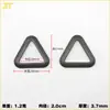 Rombo Triángulo Hebilla Triangular de Plástico Hebilla de Ajuste de Tres Vías Hebilla para Correa de Cuerda Accesorios para Equipaje Ropa Sujetadores Conectores
