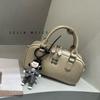 Bolsa de mão francesa de alta qualidade Boston feminina 2025 nova moda all-match elegante bolsa de ombro único crossbody travesseiro na moda