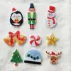 Enfeites Pequenos de Feltro para Pendurar Decorações de Árvore de Natal Estilos Personalizáveis Transferência Térmica Sublimação Adesivos de Parede 3D Decoração de Jardim de Infância Penduráveis