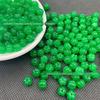 Jadeíta Verde Completo DIY Contas Soltas Pulseira Verde Seco Dragão de Ferro Conta Redonda Acessórios de Joalheria de Jade Conta Abóbora Pulseira de Jade