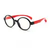 Nuevas Gafas Anti-Luz Azul para Niños 2025 Gafas Redondas Planas para Niños y Niñas Gafas de Silicona Universales