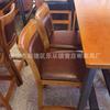 Silla Alta de Madera Maciza Retro, Barra de Café Casual, Taburete Alto de Barra con Respaldo Estilo Americano, Juego de Mesa Alta y Sillas para Barra de Restaurante
