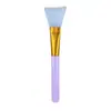 Pincel para máscara cabelo macio silicone pincel para máscara argila filme aplicador pincel de maquiagem pincel para máscara salão de beleza pincel atacado