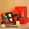 Set de Regalo Navideño para Empresas, Adornos de Aromaterapia, Logo Personalizado, Regalos de Empresa para Clientes, Souvenirs de Lujo Ligero