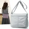 Bolso Cruzado para Mujer 2026 Primavera Nuevo Bolso de Hombro Casual Bolso Ligero de Tela de Nylon Bolso Simple de Moda para Mujer