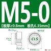 Tuerca Remache a Presión Acero Inoxidable Cls304 Hierro 316 Tuerca Placa de Presión Espárrago Mango Flor M2.5M3M4M5M6M8M10M1
