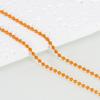 Correntes de Contas Tags Acessórios DIY Corrente de Contas de Ferro Tags para Roupas Chaveiro Etiquetas para Joias Corrente de Contas Cantos Arredondados