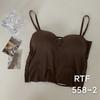 Strapless Sling Underwear One-piece Vest Sutiã Outer Wear Push-up Belas Costas Sem Costura Ice Silk Top Fixo Chest Pad