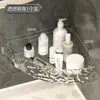 Estante de Almacenamiento para Baño, Estante para Inodoro, Estante de Almacenamiento Montado en la Pared, Estante de Almacenamiento para Baño Montado en la Pared sin Taladro