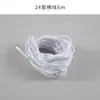 Mecha de vela de aromaterapia, mecha de cera, hilo de algodón sin humo, mecha de algodón, mecha de madera, material de vela de bricolaje hecho a mano, material de mecha de repuesto