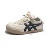 Zapatos Forrest Gump infantiles de piel genuina, nueva colección primavera/otoño 2026, zapatillas casuales ligeras y de suela suave para niños, zapatillas versátiles para niñas