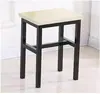 Bancos de Taller, Bancos de Operación de Fábrica, Bancos de Trabajo, Taburetes Cuadrados Pequeños de Acero y Madera, Bancos de Hierro para Comida Rápida, Bancos Metálicos de Entrenamiento