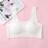 Empaque Separado Modal Ropa Interior de Látex Estudiantes en Desarrollo Chaleco Bordes Sin Marcas Sujetador Ropa Interior para Niñas