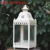 Suporte de Vela Retrô Europeu Lanterna à Prova de Vento Arte em Ferro Oca de Chão Mini Lanterna Estilo Casa Americana Ornamento de Iluminação para Caminho de Pátio