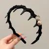 Diadema de Cabeza de Calavera Súper Hermosa para Uso Diario para Mujeres 2026 Nuevo Estilo Diadema de Lavado Facial de Lujo Ligero Pinza para el Cabello Antideslizante