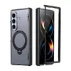 Funda para teléfono con soporte compatible con Samsung Z Fold8 Ultra, Anti-caídas magnético, Plegable 30% de descuento, Funda protectora para teléfono plegable