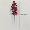 Simulação de comércio eletrônico transfronteiriço Flor 12 Holly Fruit Floco de neve Red Berry Balde Jóias Ano Novo Fortune Fruit Natal Fruit