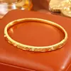 Pulsera Dorada de Lujo Ligero para Mujer, Cobre No Desvanecible Chapado en Oro Real de 18K, Pulsera de Alta Gama con Diamantes Completos de Venta Caliente Transfronteriza Dongdaemun