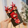 Caja de Regalo de Navidad Linda Diadema de Reno Navideña para Niños Linda Diadema de Muñeco de Nieve Diadema Pasador Diadema para Niña