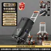 Carrito de compras mejorado con absorción de impactos, Carrito de transporte plegable telescópico, Carrito con ruedas ligero para el hogar y exteriores, Conveniente para subir escaleras
