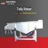 Máquina de peneiramento vibratório de minério quadrado Tela linear refratária Máquina de peneiramento vibratória linear de alta frequência