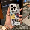 Etiqueta Retro de Moda Adecuada para Funda de Teléfono Apple 16 Pro Max iPhone 15 Transfronteriza 14 Pro Premium 17 Air